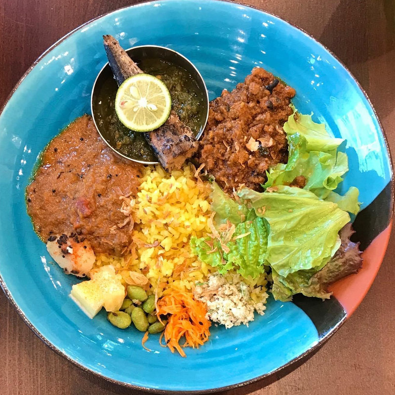 3種盛り(グッドラックカリー )