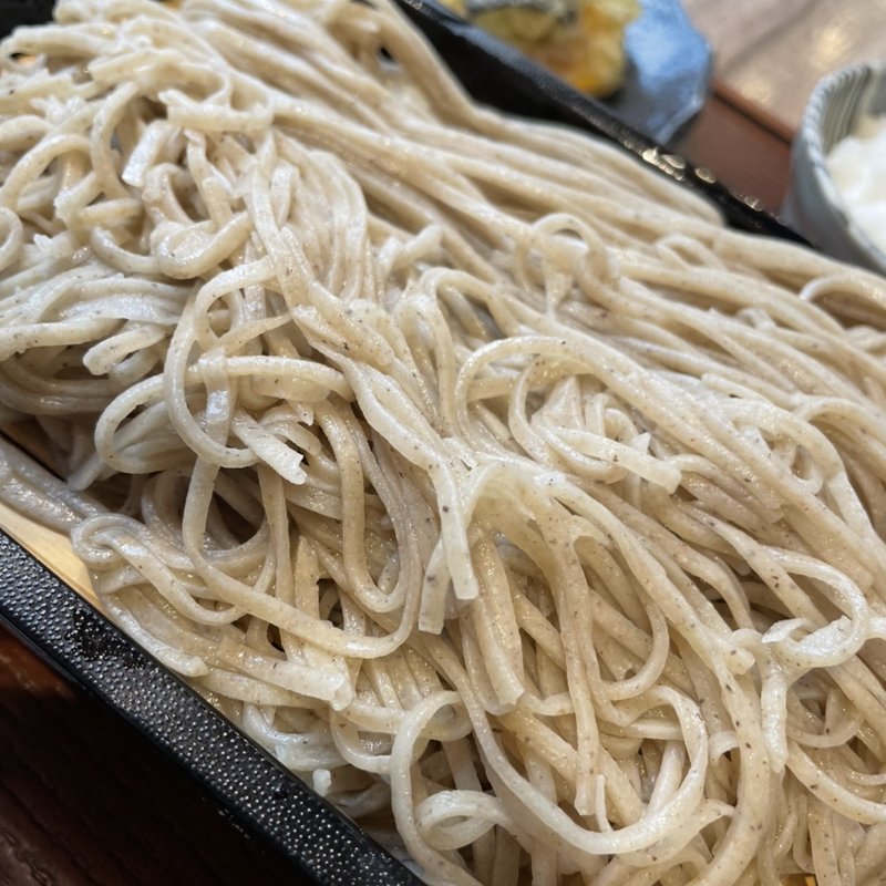 天ぷらそば(そばきり　みよ田　松本パルコ店)