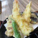 天ぷらそば(そばきり　みよ田　松本パルコ店)
