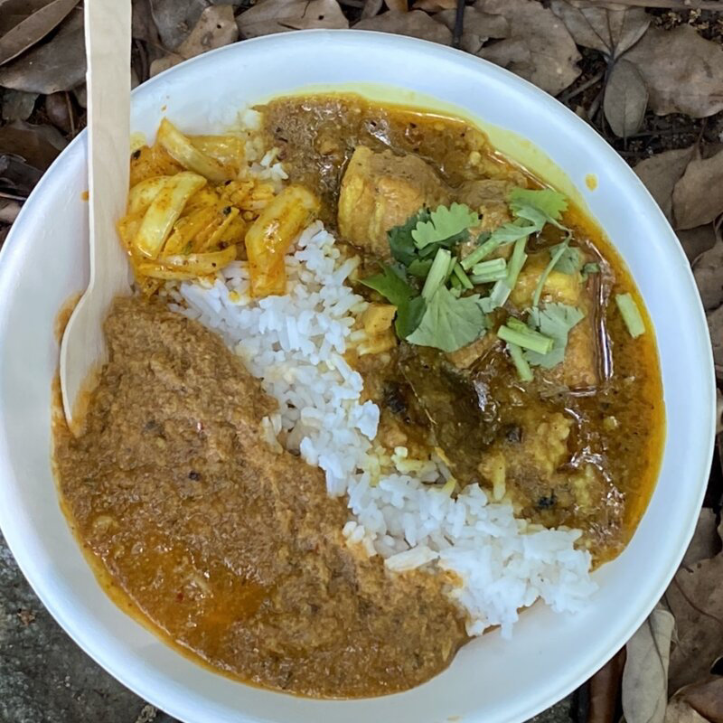 スペシャルコラボプレート(インド食堂ワナッカム)