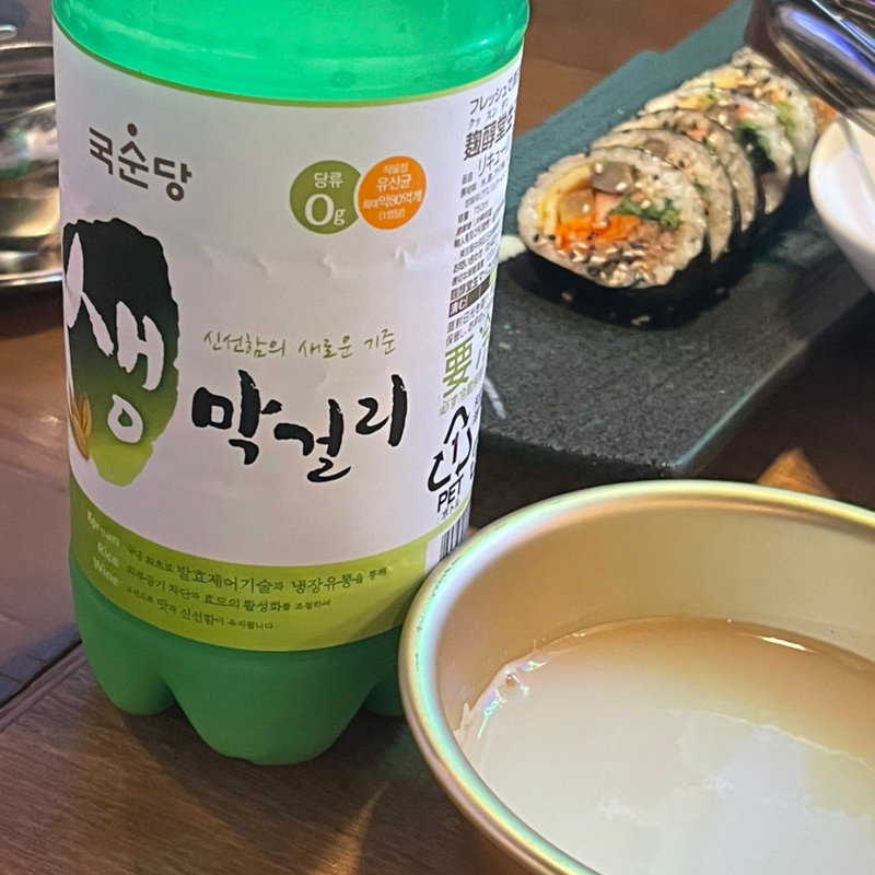 生マッコリ(サムスセキ　上板橋店)