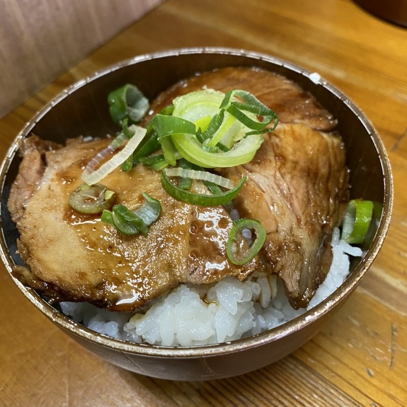 チャーシュー丼(入船食堂)