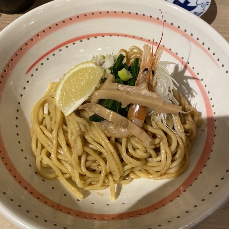 海老油そば(とり皮・中華そば かわのそば)