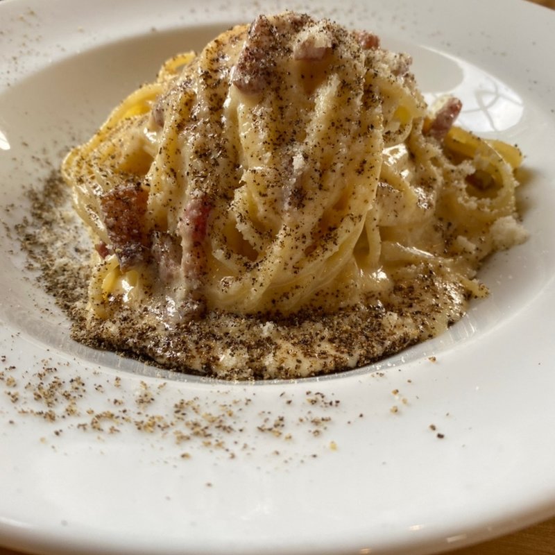 カルボナーラ(ピッツェリア トレパッソ （Pizzeria Tre PASSO）)