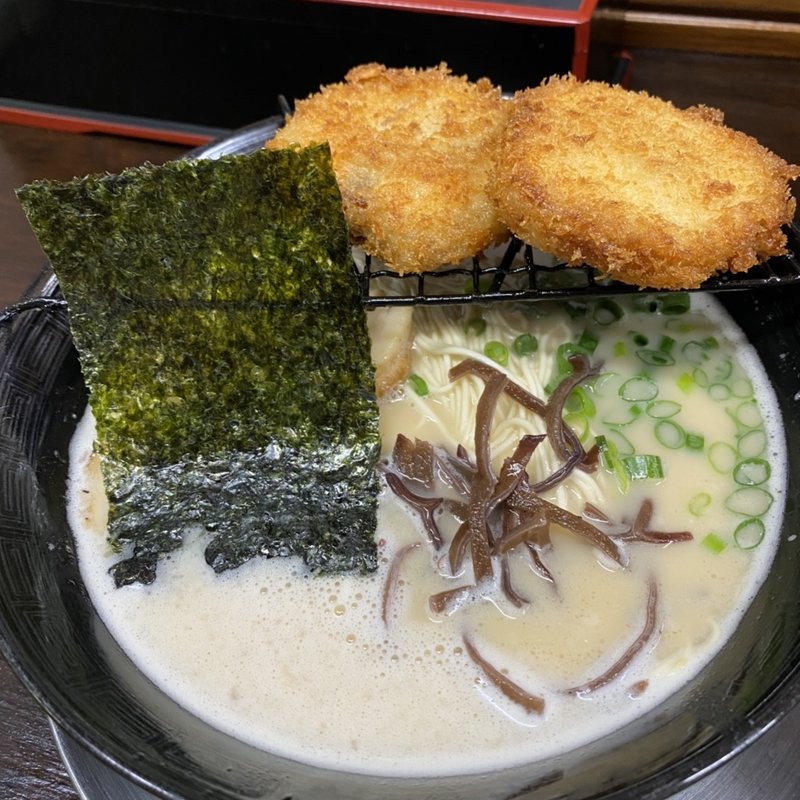 黒龍焼豚カツらーめん(黒龍らーめん)