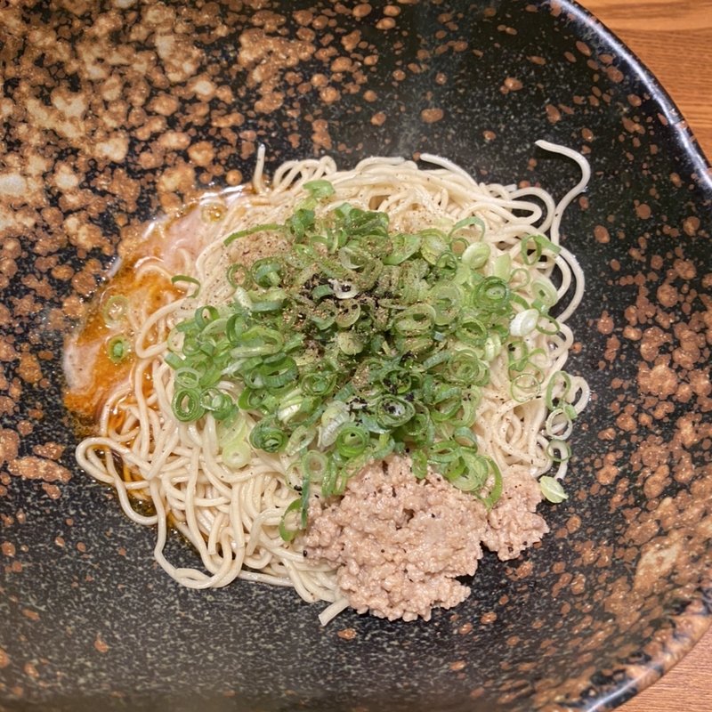 汁なし担々麺(汁なし担担麺専門 キング軒福岡天神店)