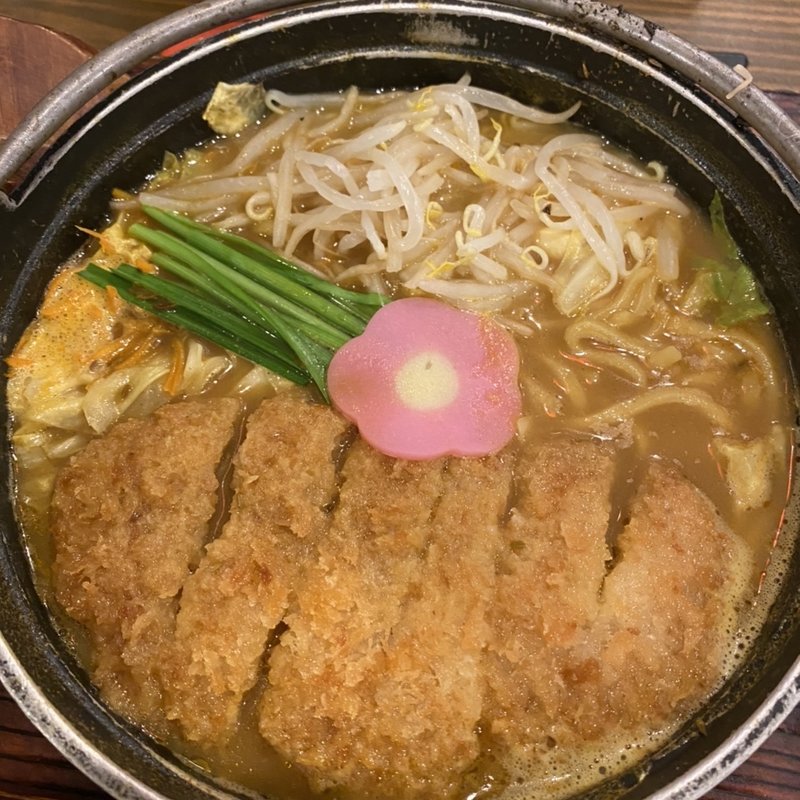 カツカレーめんちゃんこ(博多めんちゃんこ亭 天神店)