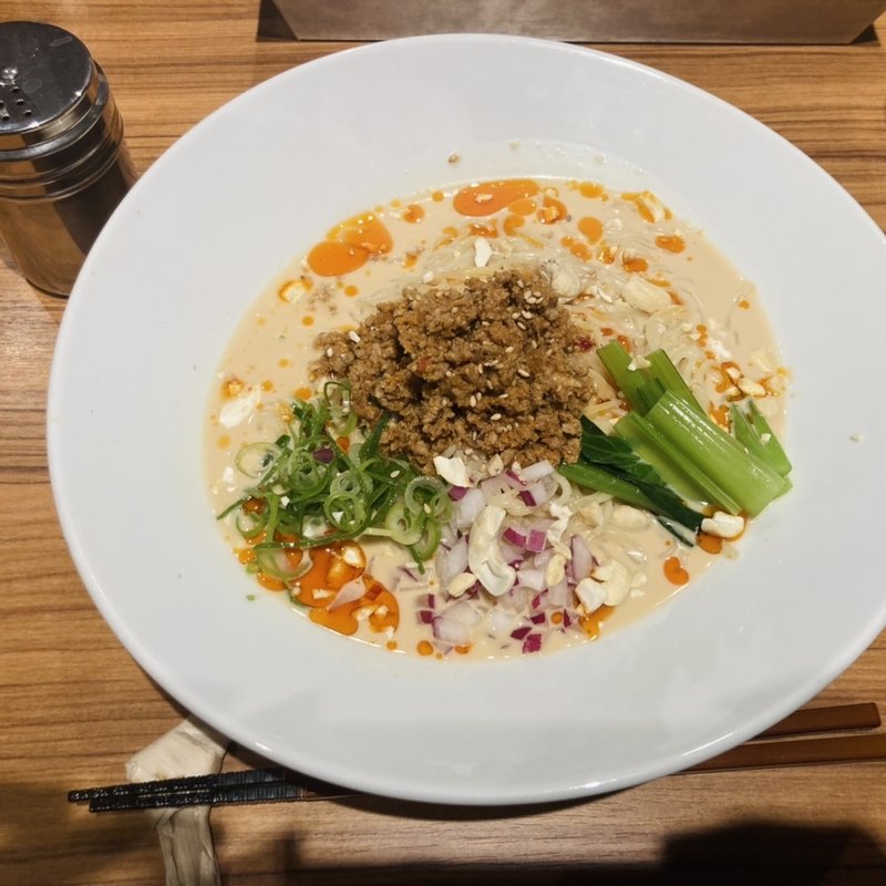 冷製豆乳坦々麺(ラーメンファクトリー　トリセツ)