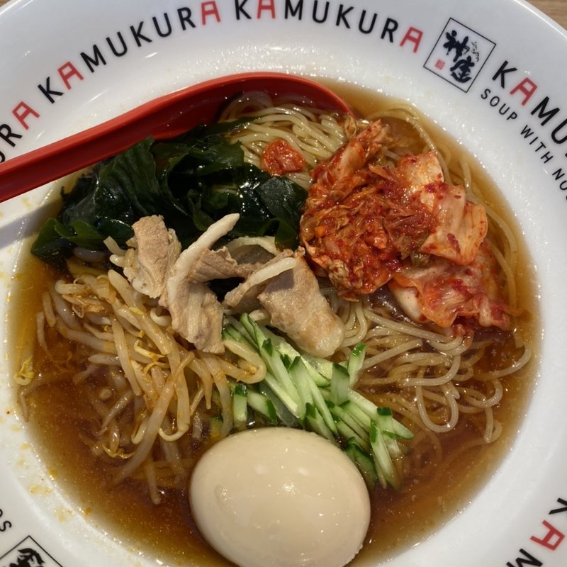 冷たいおいしいラーメン(どうとんぼり神座東京ドームシティ店 （ドウトンボリカムクラ）)