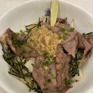 なんと！黒毛和牛塩まぜそば(ラーメン海鳴福岡空港店)