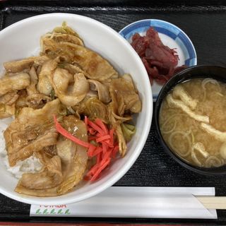 ねぎ味噌豚丼(上河内SA 下り線 フードコート )