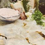 わかさぎ刺し身(居酒屋 うらし)