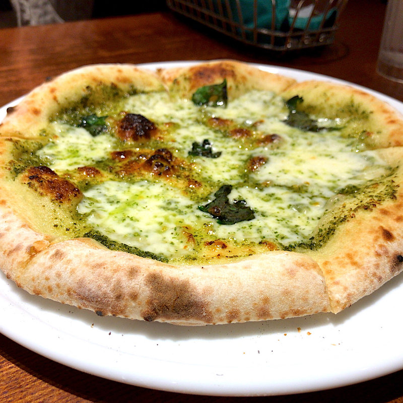 緑のマルゲリータ 〜ジェノベーゼソース〜(イタリコ エスパル仙台店 （ITALICO）)