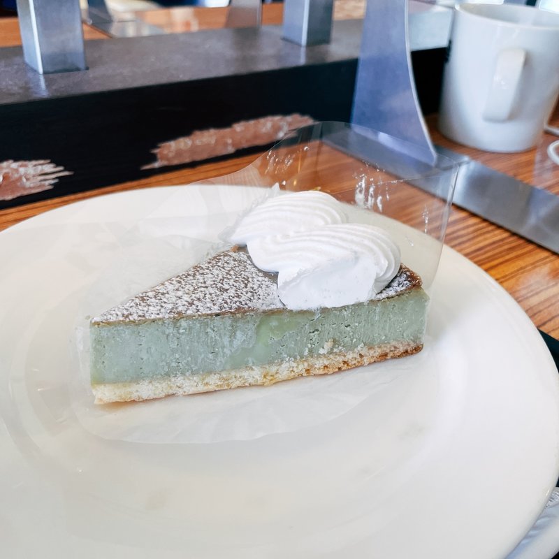 抹茶のチーズケーキ(BECK'S COFFEE SHOP 四ッ谷店 （ベックスコーヒーショップ）)