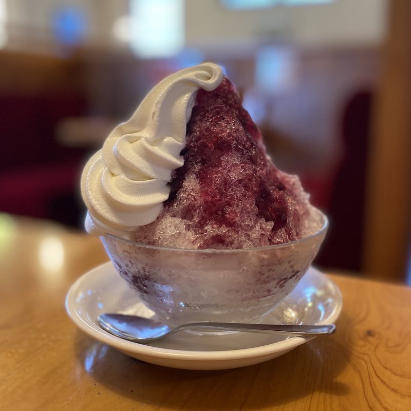 ぶどう(ミニ、ソフトクリームトッピング)(コメダ珈琲店 津・県総合文化センター前店 )