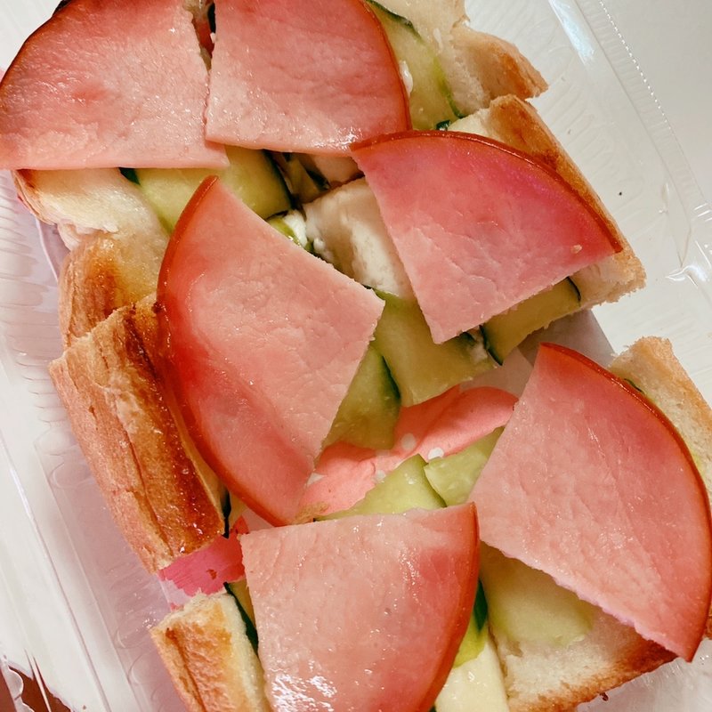 ハムトースト(街の洋食屋 nine eight)