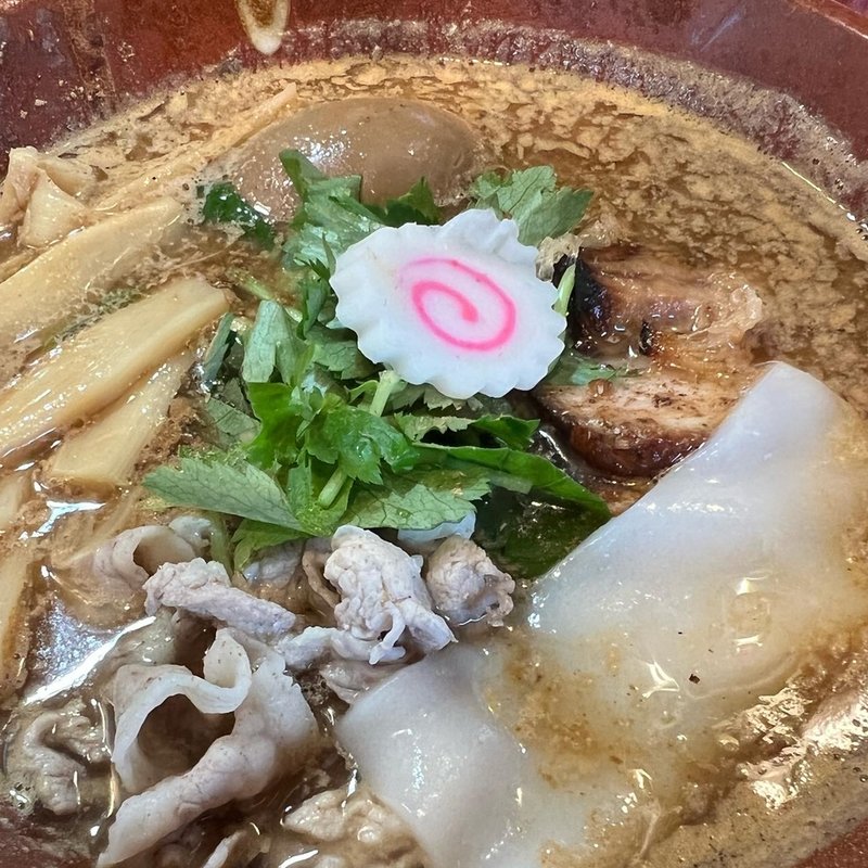 限定味噌ラーメン(中華そば 花京 天六店)