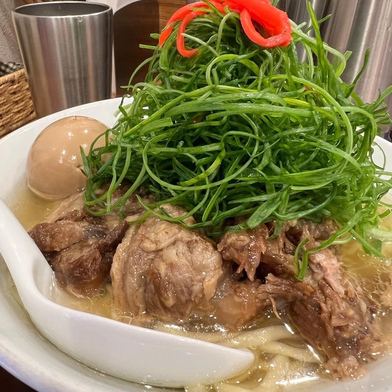 軟骨ソーキそば(中華そば ココカラサキゑ)