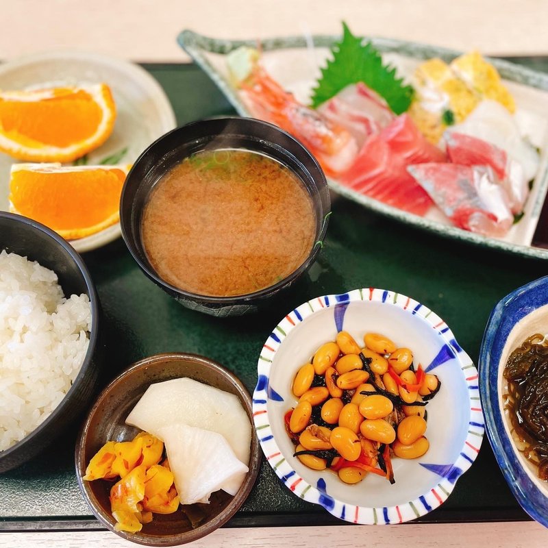 刺身定食(灯台茶屋)