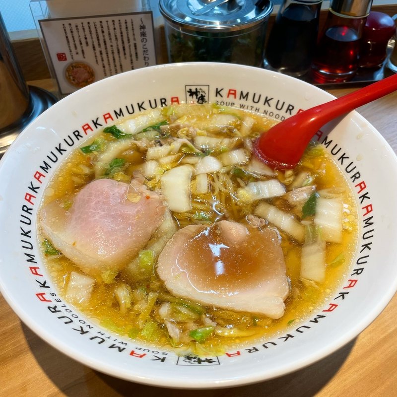 おいしいラーメン(どうとんぼり神座 ヨドバシ秋葉原店)