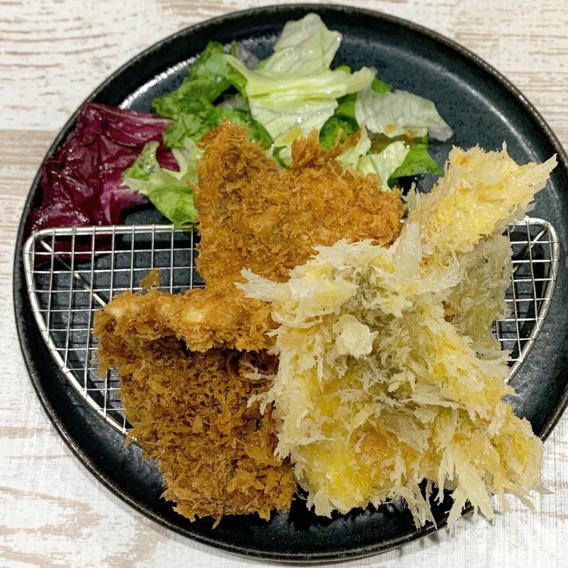 食べ比べアジフライ(アジ好きですか？)