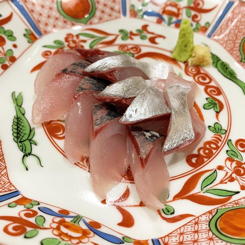 アジ刺身(アジ好きですか？)