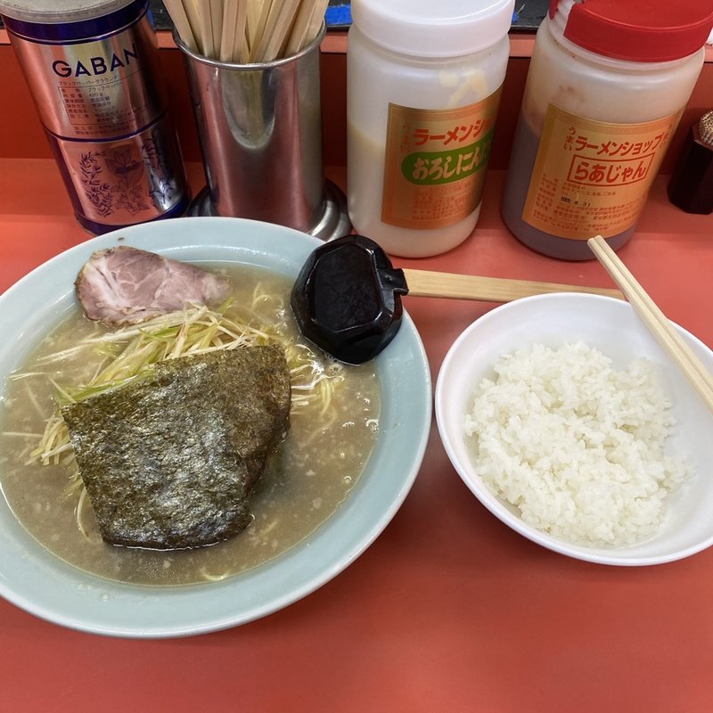 ネギラーメン(ラーメンショップ 川崎水沢店)