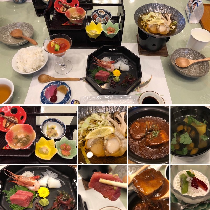 夕飯(箱根嶺南荘 )