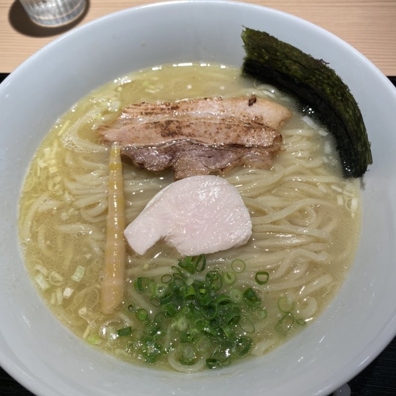 鶏白湯らーめん(手打ちうどん 円清)