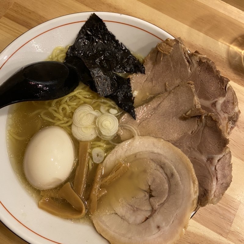 塩そば(マメヤ中華そば店)