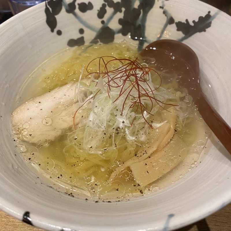 塩ラーメン(麺屋かもめ)