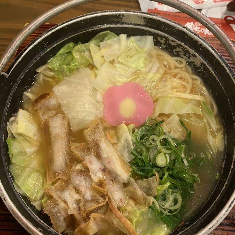 かすめんちゃんこ(博多めんちゃんこ亭 天神店)