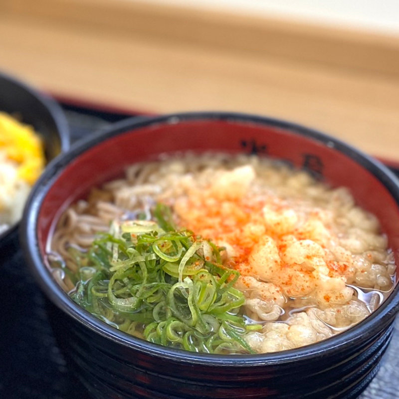 かけそば(大衆食堂 半田屋 西線南七条店)