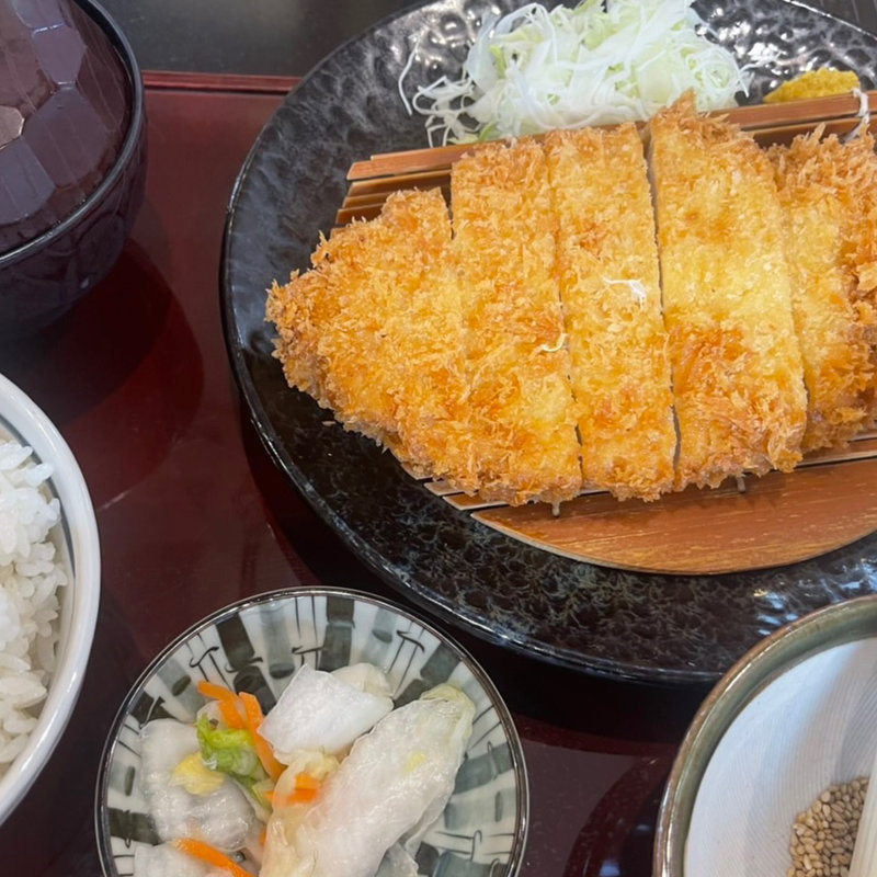 ジャンボロースかつ定食(かつ源 京都洛西店 （かつげん）)