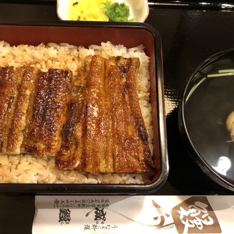 うな重竹（3枚）肝吸付(成鰻)