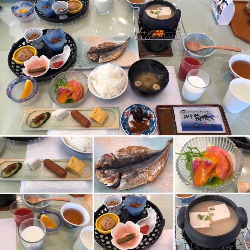 朝食(箱根嶺南荘 )