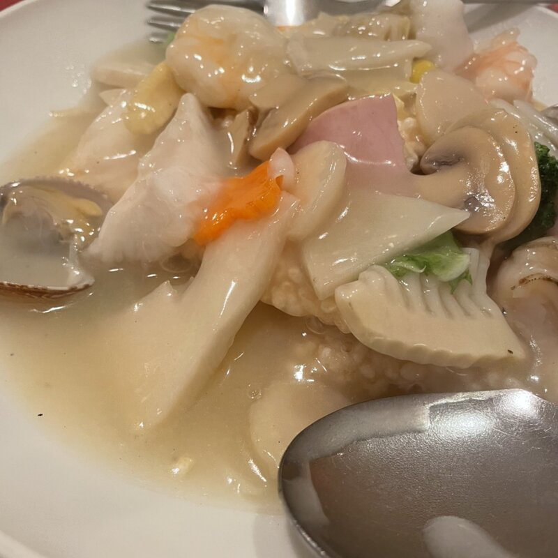 海鮮おこげ(中国飯荘 山城)
