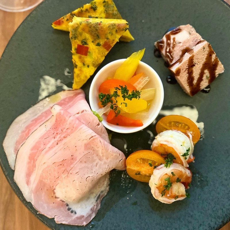 前菜盛り合わせ(the terrace of kyoto)