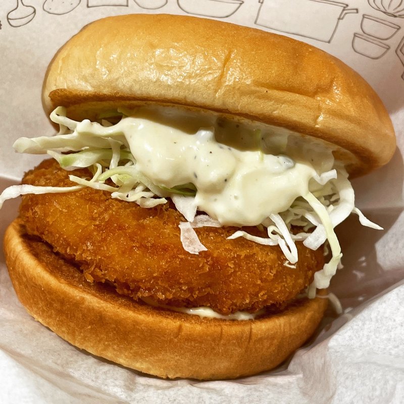 海老カツバーガー(モスバーガーホワイティうめだ店)