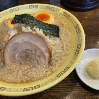 味つけ玉子麺＋ニンニク(江川亭 小金井本店 （えがわてい）)