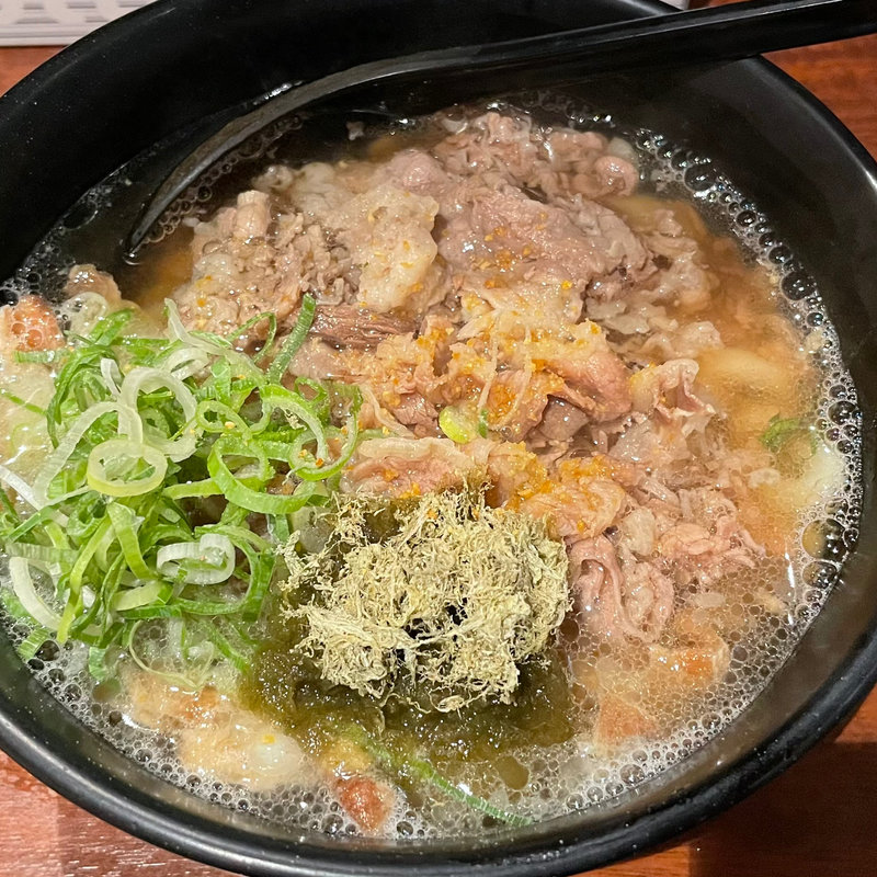 肉うどん(KASUYA 法善寺店)
