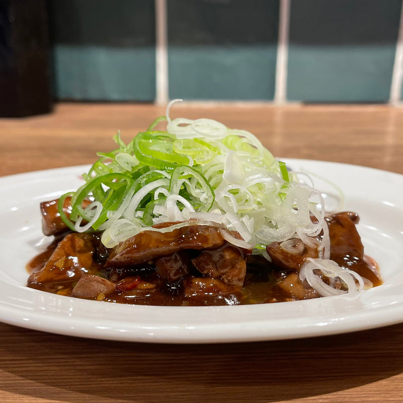 純レバ炒め(町中華 ちゃうちゃう)