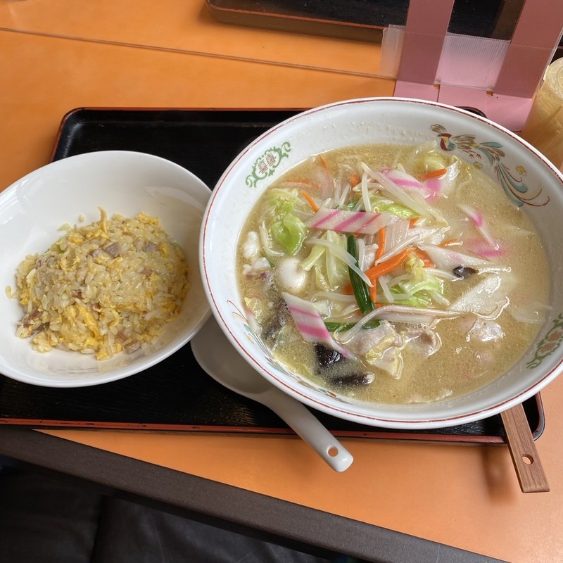 ちゃんぽんセット(ラーメンパンダ )