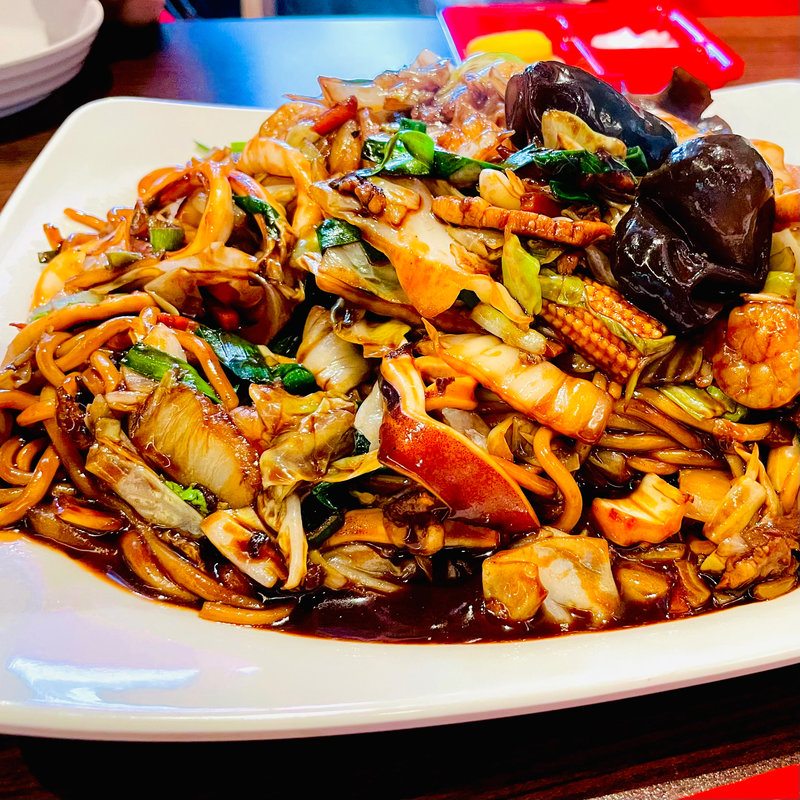 チェンバンチャジャン(大皿チャジャン麺)2人前(香港飯店0410 道頓堀店)