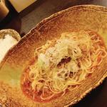 汁なし担担麺　辛さ2倍(汁なし担担麺　くにまつ　流川店)