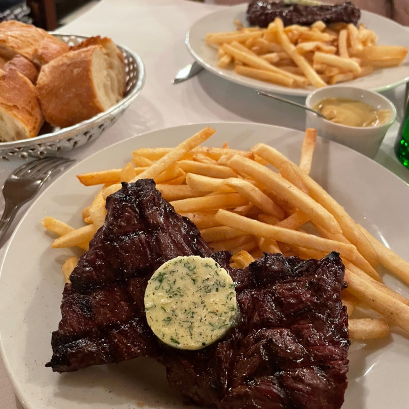 ハラミのグリエ(レストラン ブション)