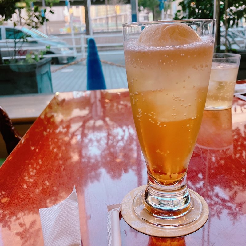 梅スカッシュフロート(アボリータム)