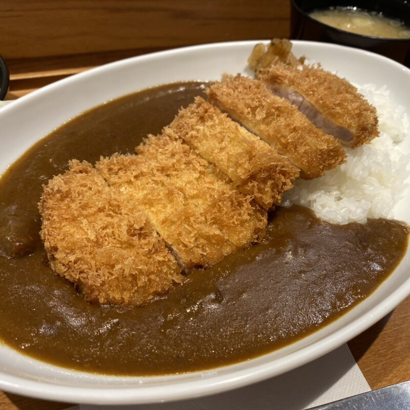 カツカレーライス(あげ福)