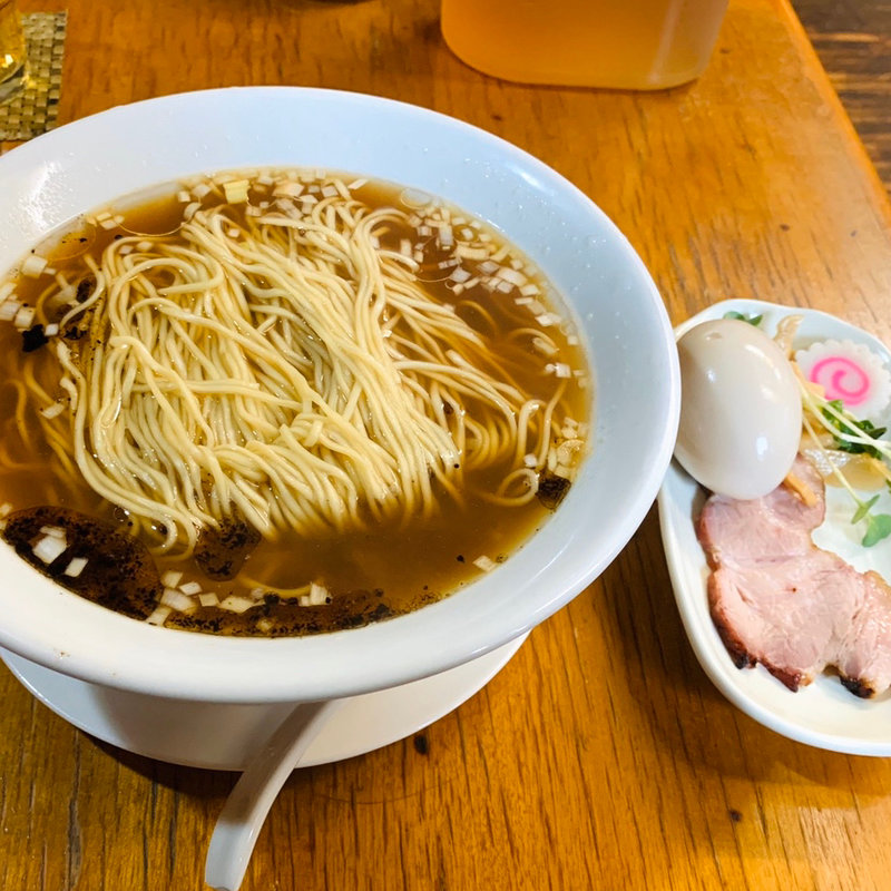 はまぐり中華そば（醤油）(ふくろう)