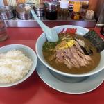 煮干し豚骨ラーメン(ラーメン山岡家 越谷レイクタウン店)